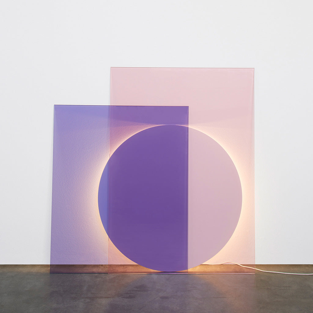Colour Floor Light - Pink-Blue - Monologue London