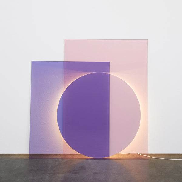 Colour Floor Light - Pink-Blue - Monologue London