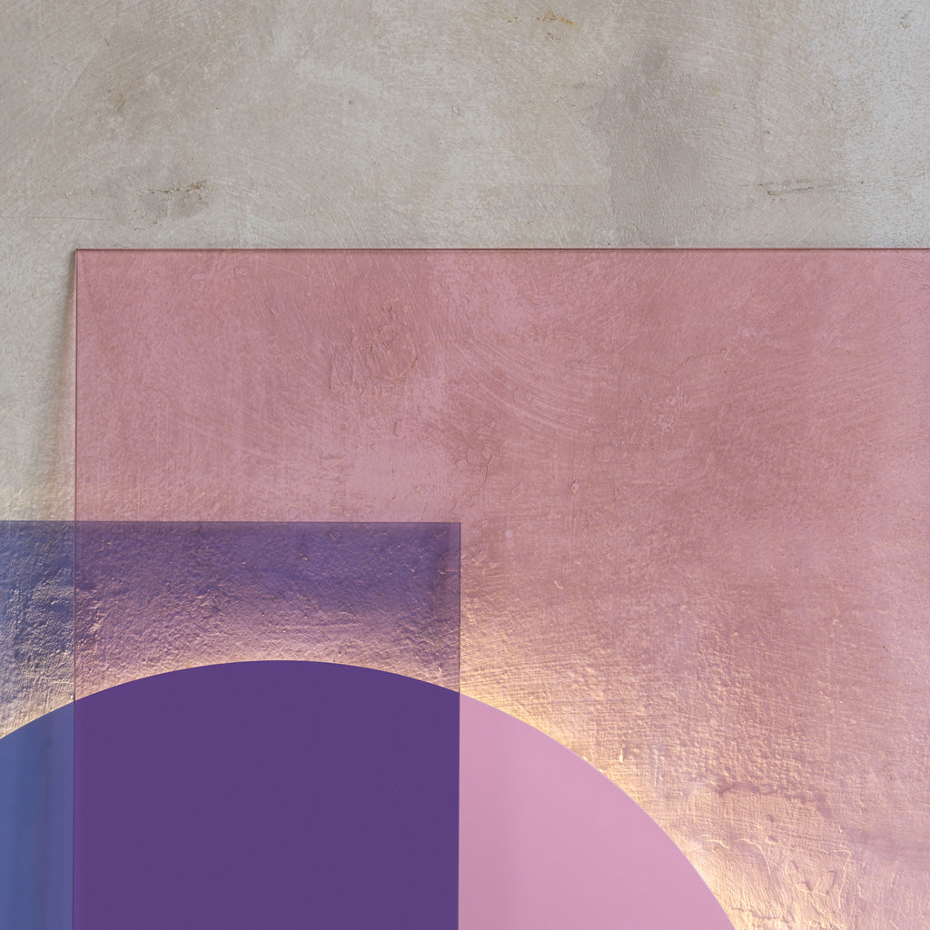 Colour Floor Light - Pink-Blue - Monologue London