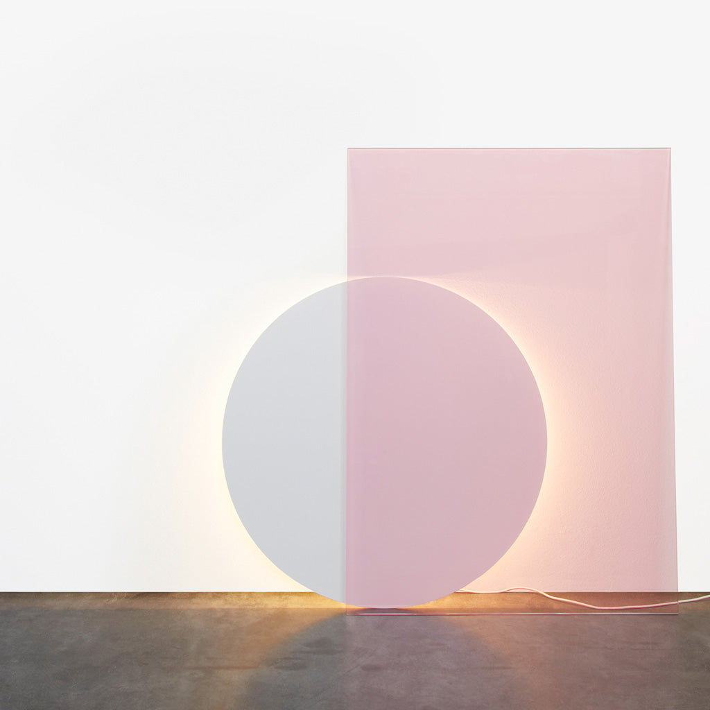 Colour Floor Light - Pink-Blue - Monologue London