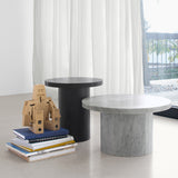 Enoki Migoto side table - Black marble - Monologue London
