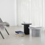 Enoki Migoto side table - Black marble - Monologue London