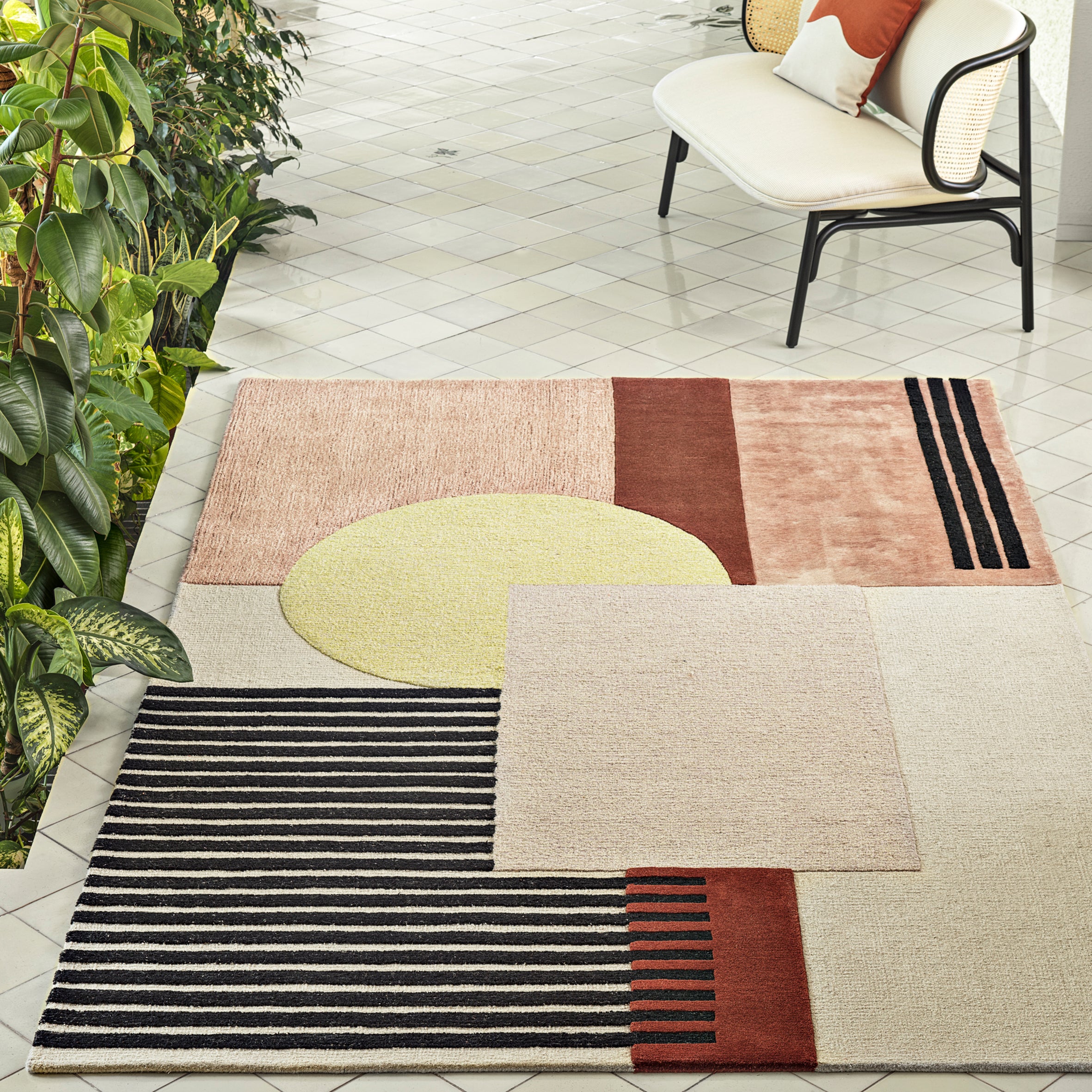 Around Colors Rug