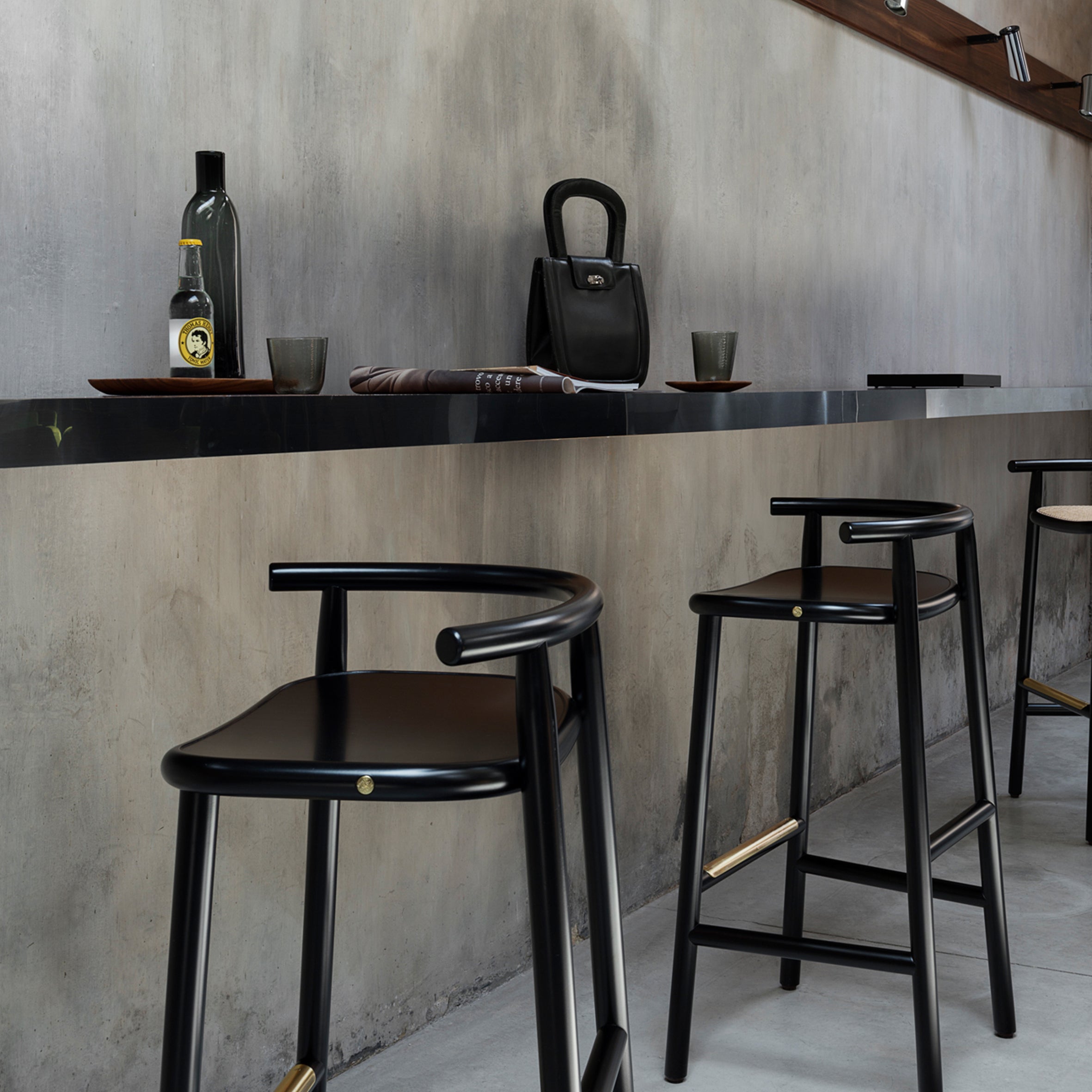 Single Curve Bar Stool