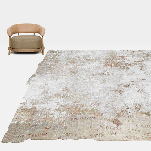 Olland Modern Light Gray Area Rug 