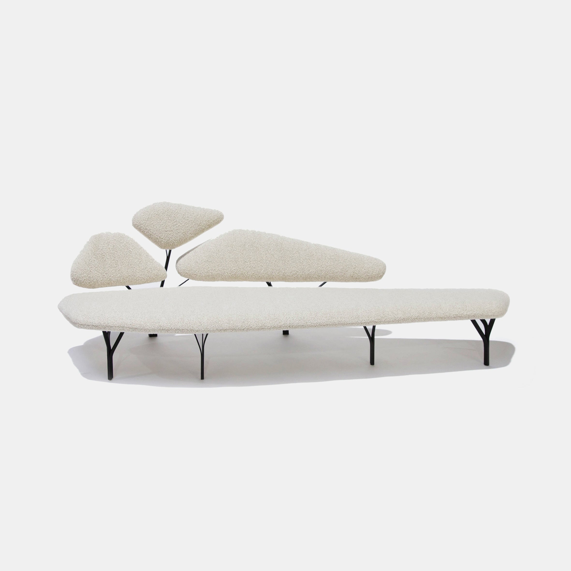 Borghese 3 Seater Sofa - Beige - Monologue London