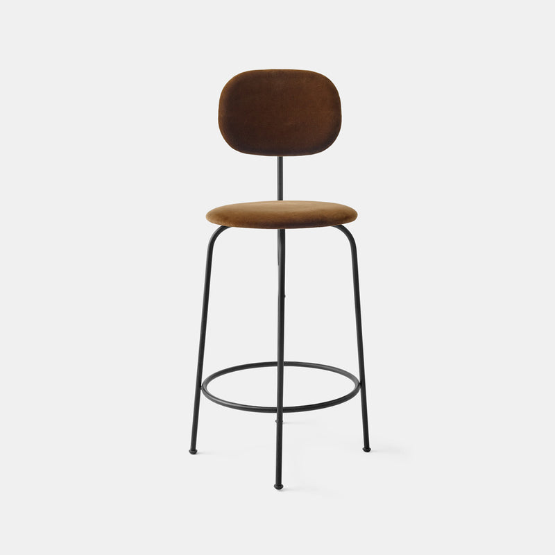 Afteroom Bar Chair Plus - Brown velvet - Monologue London