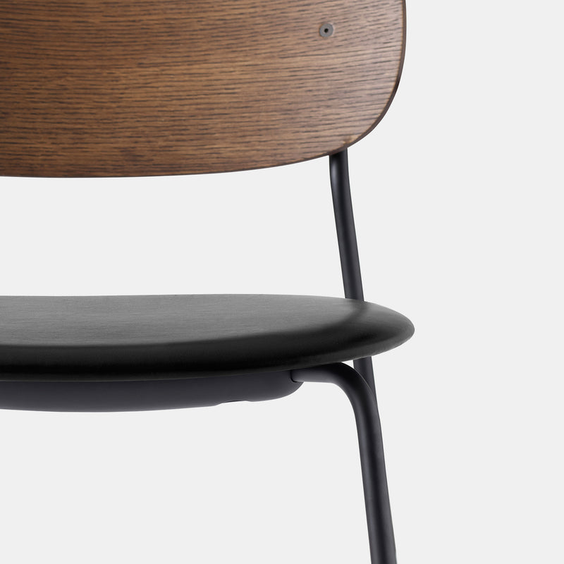 Co Upholstered Chair - Dark Oak