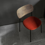 Co Chair - Dark Oak/Upholstered Seat - Monologue London