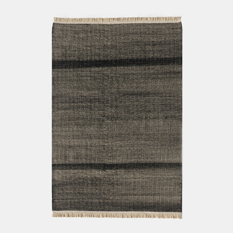 Tres Texture Outdoor Rug - Black - Monologue London