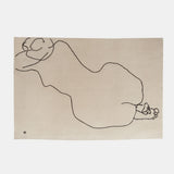 Chillida Rug - Figura Humana 1948 - Monologue London