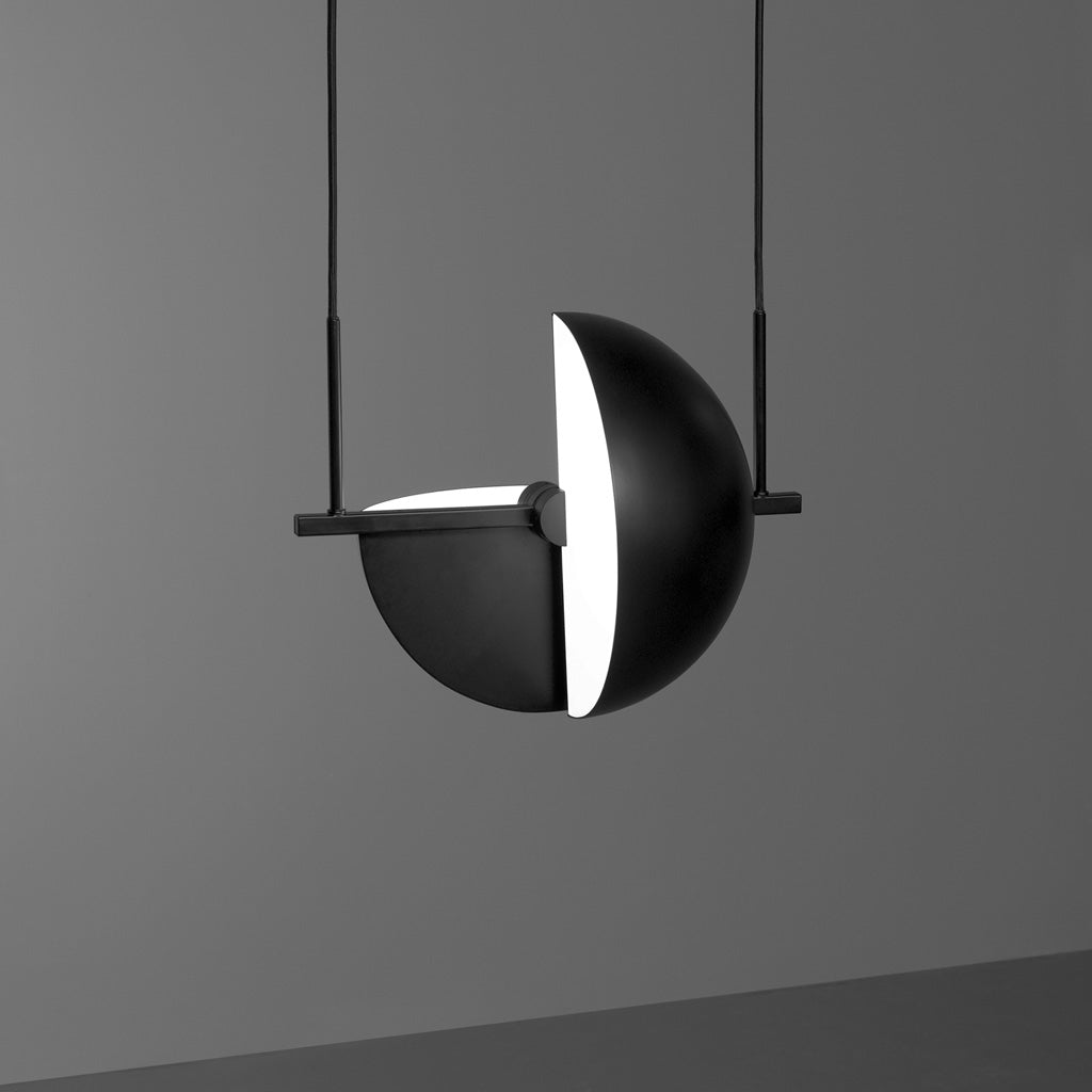 Trapeze Pendant - Black - Monologue London