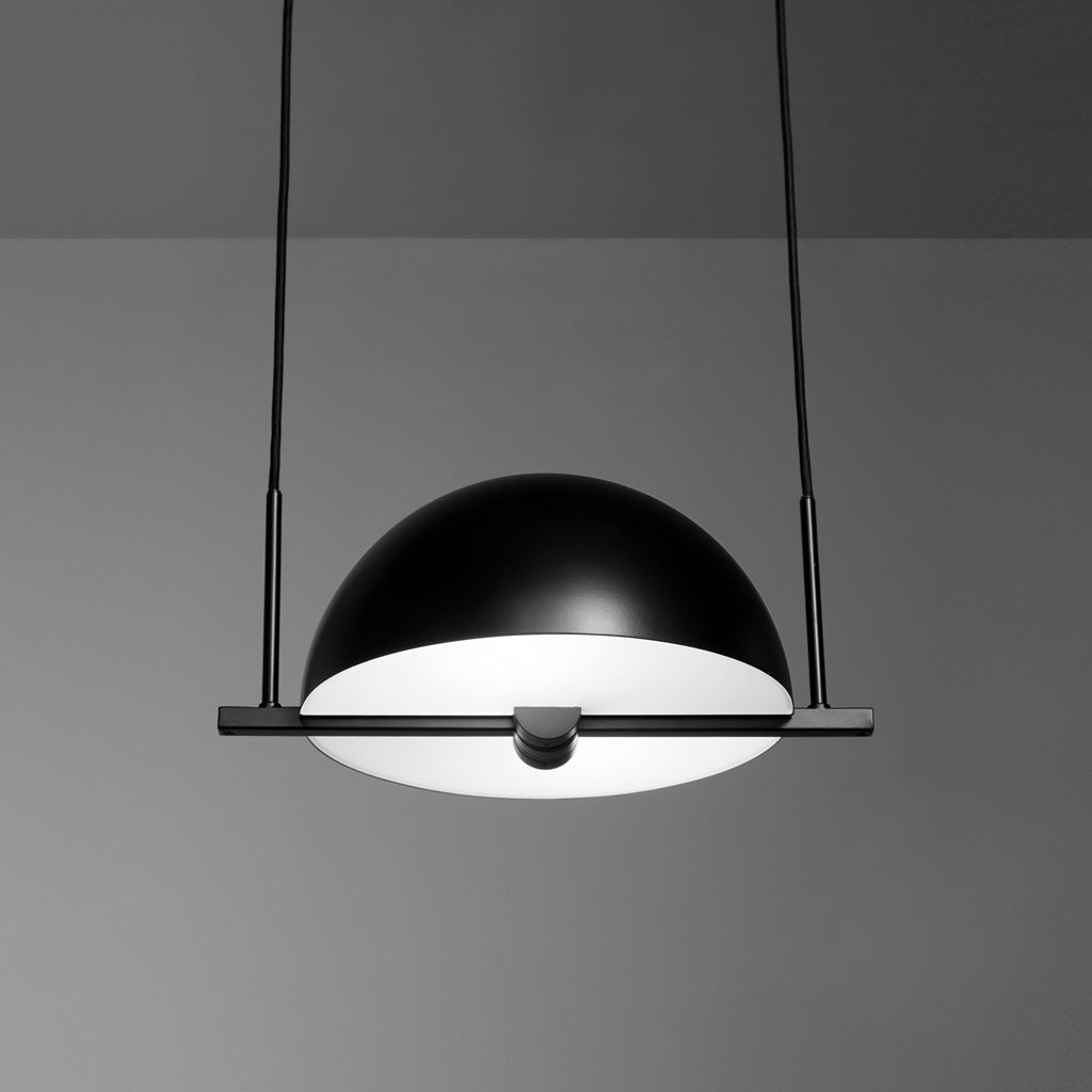 Trapeze Pendant - Black - Monologue London