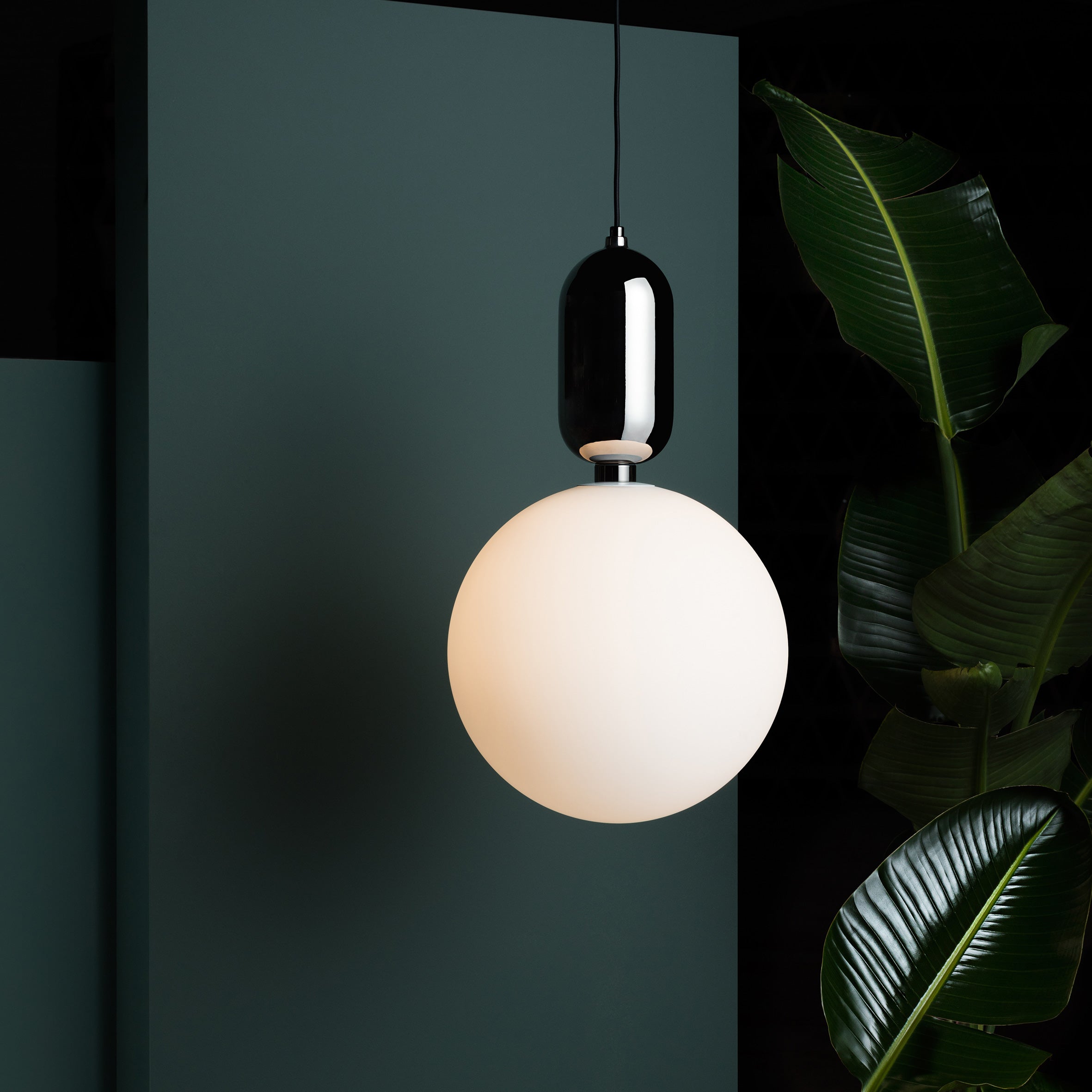 Aballs T Pendant Lamp - Black - Monologue London