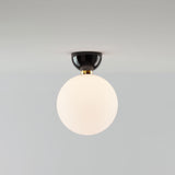 Aballs A II Wall/Ceiling Light - Black - Monologue London