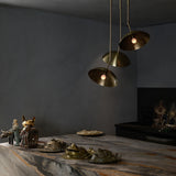 Tango Pendant - Brass Dome