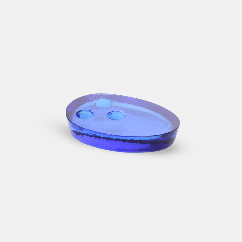 Atoll Candleholder - Blue - Monologue London