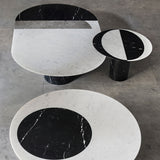 Proiezioni Oval Coffee Table - Black - Monologue London
