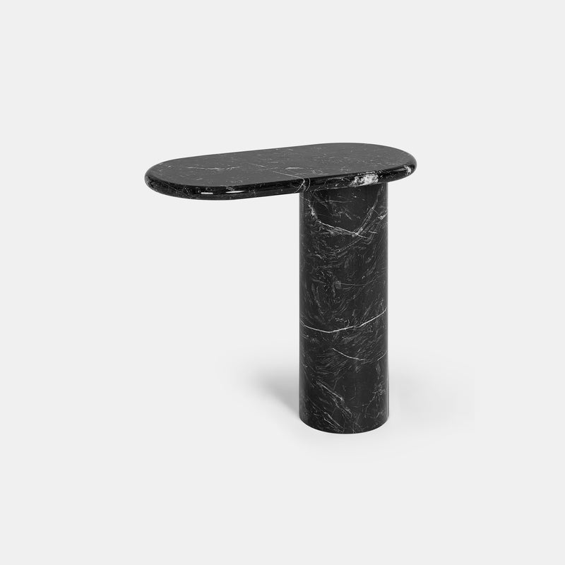 Cantilever Marble Side Table
