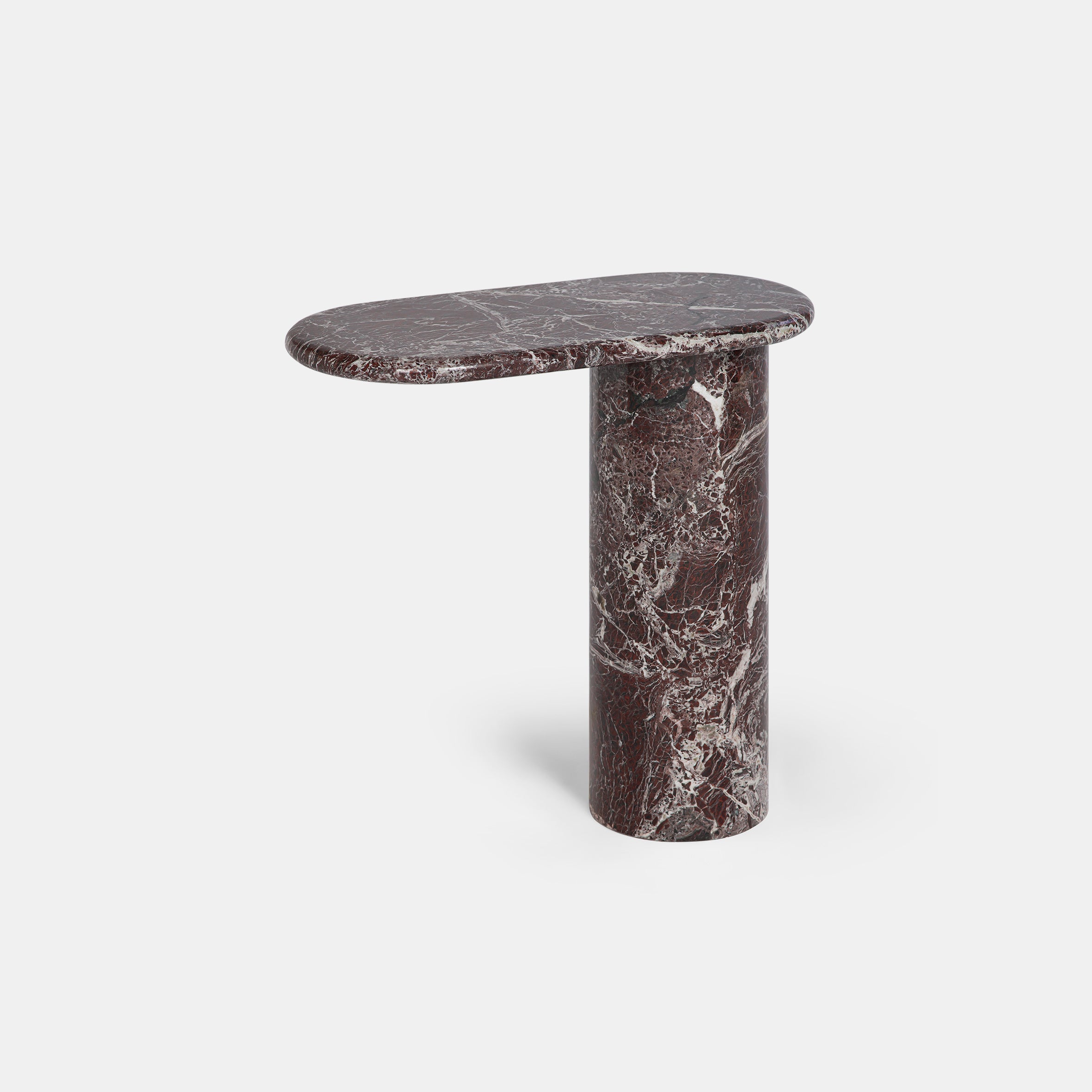 Cantilever Marble Side Table