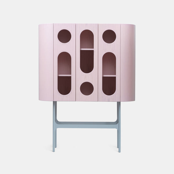 Oblo' A Cabinet - Pink & Grey - Monologue London