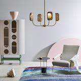 Oblo' B Cabinet - White & Green - Monologue London