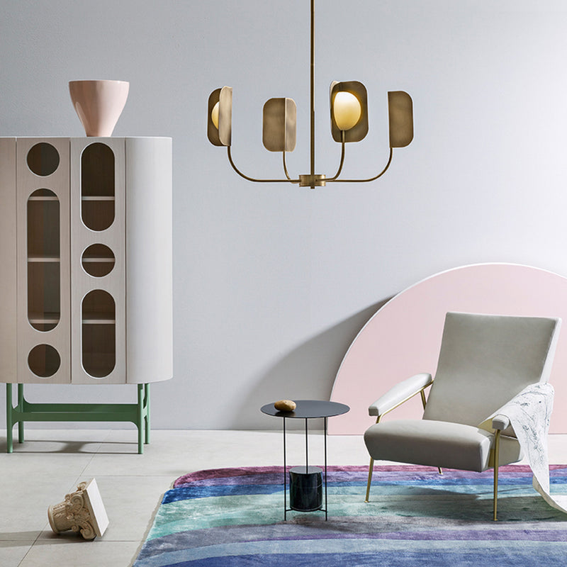 Oblo' B Cabinet - White & Green - Monologue London