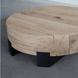 Beam Round Coffee Table