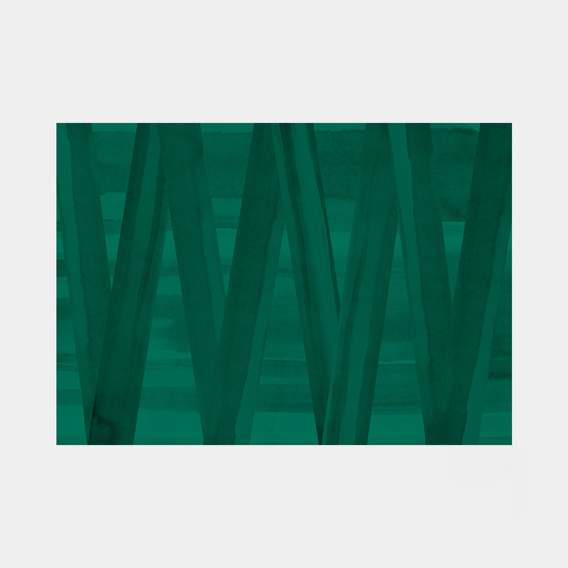 Painted Zigzag Wallpaper